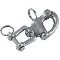 Stainless Steel Snap Shackle with Swivel Fork