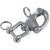 Image of Stainless Steel Snap Shackle with Swivel Fork