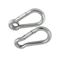 Stainless Steel Carbine Hook With or Without Eye