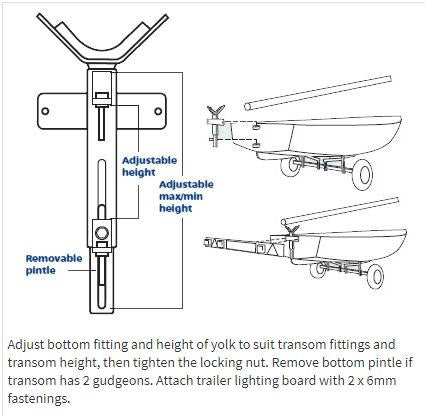 Barton Dinghy Mast Prop