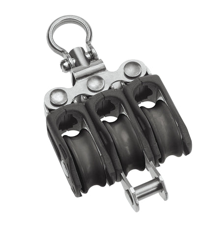 Barton Triple Block with Swivel & Becket, Series 0 - whitstable-marine