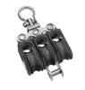Image of Barton Triple Block with Swivel & Becket, Series 0 - whitstable-marine