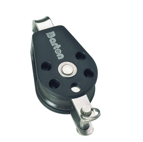 Barton Single Pulley Block with Fixed Eye & Becket, Series 1