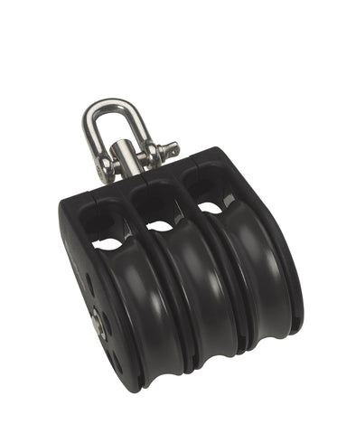 Barton Triple Pulley Block with Swivel, Series 1