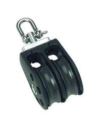 Barton Double Pulley Block with Swivel, Series 2