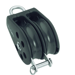 Barton Double Pulley Block with Fixed Eye & Becket, Series 2