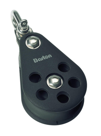Barton Single Pulley Block with Reverse Shackle, Size 6