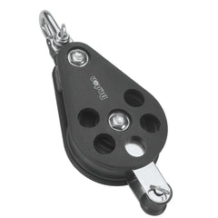 Barton Single Pulley Block with Reverse Shackle & Becket, Size 5