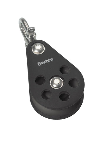 Barton Single Pulley Block with Swivel, Size 5