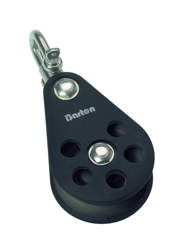 Barton Single Pulley Block with Swivel, Size 6