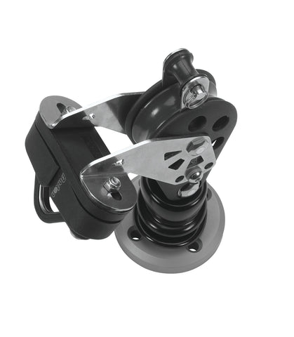 Barton Stand Up Pulley Block with  Becket and Cam, Size 5