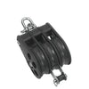 Image of Barton Triple Pulley Block with Reverse Shackle & Becket, Size 7