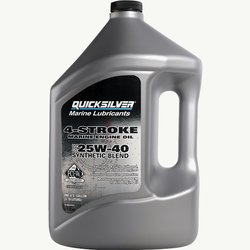 Quicksilver 4-Stroke Synthetic Outboard Oil - 25W40 - whitstable-marine