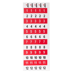 RWO Adjuster Strip Sticker - Calibration Sticker
