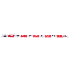 RWO Adjuster Strip Sticker - Calibration Sticker