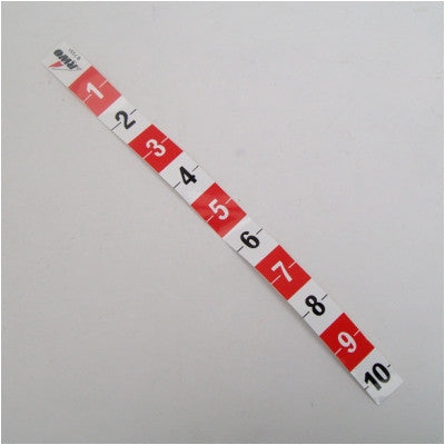 RWO Adjuster Strip Sticker - Calibration Sticker - whitstable-marine