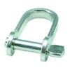 Image of Stainless Steel Strip Shackles with Key Pin