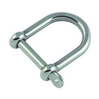 Stainless Steel Round Wide Jaw Shackle