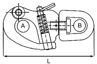 Stainless Steel Snap Shackle with Swivel Eye