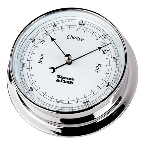 Weems & Plath Endurance 125 Chrome Barometer