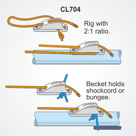 Clamcleat CL704 Racing Junior Mk1 with Becket