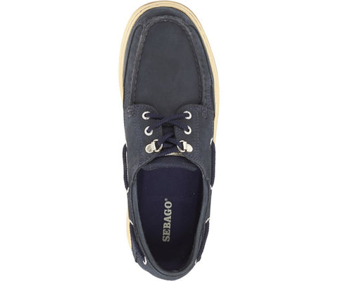 Sebago Clovehitch II Deck Shoe in Navy - whitstable-marine