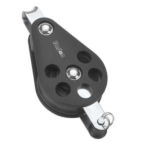 Barton Single Pulley Block with Fixed Eye & Becket, Size 5