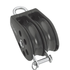 Barton Double Pulley Block with Fixed Eye & Becket, Series 1