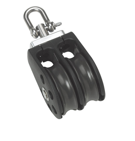 Barton Double Pulley Block with Swivel, Series 1