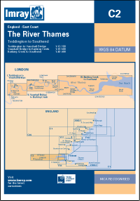 Imray C2 The River Thames - Teddington to Southend - whitstable-marine