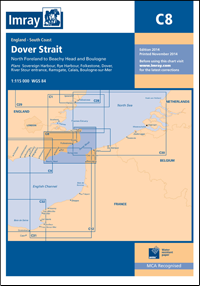 Imray C8 Dover Strait - North Foreland to Beachy Head and Boulogne - whitstable-marine