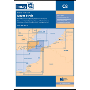 Imray C8 Dover Strait - North Foreland to Beachy Head and Boulogne