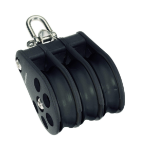 Barton Triple Pulley Block with Reverse Shackle, Size 6