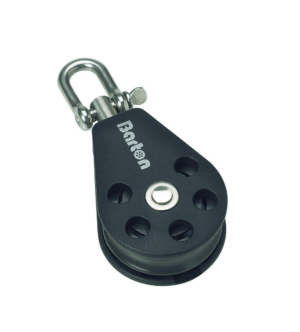 Barton Single Pulley Block with Swivel Shackle, Series 1