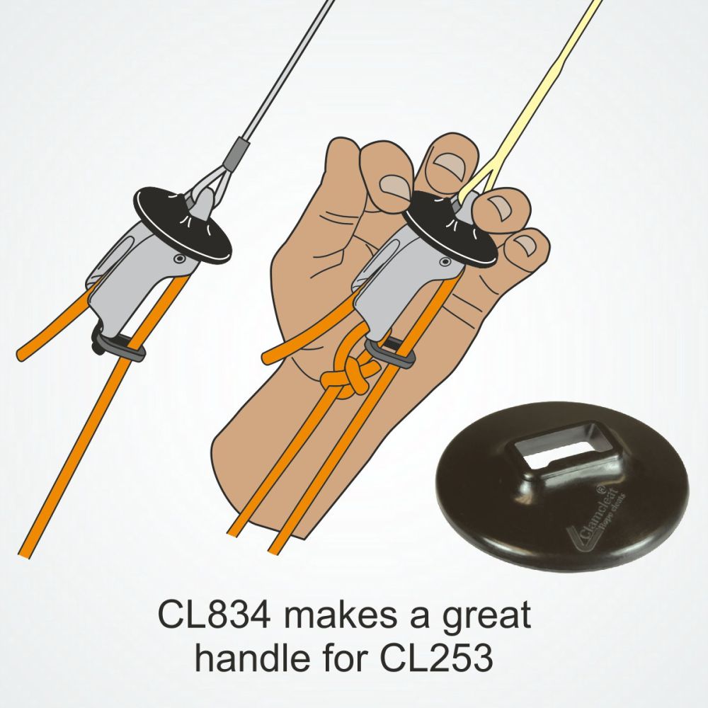 Clamcleat CL253 Trapeze & Vang Cleat - Image 4