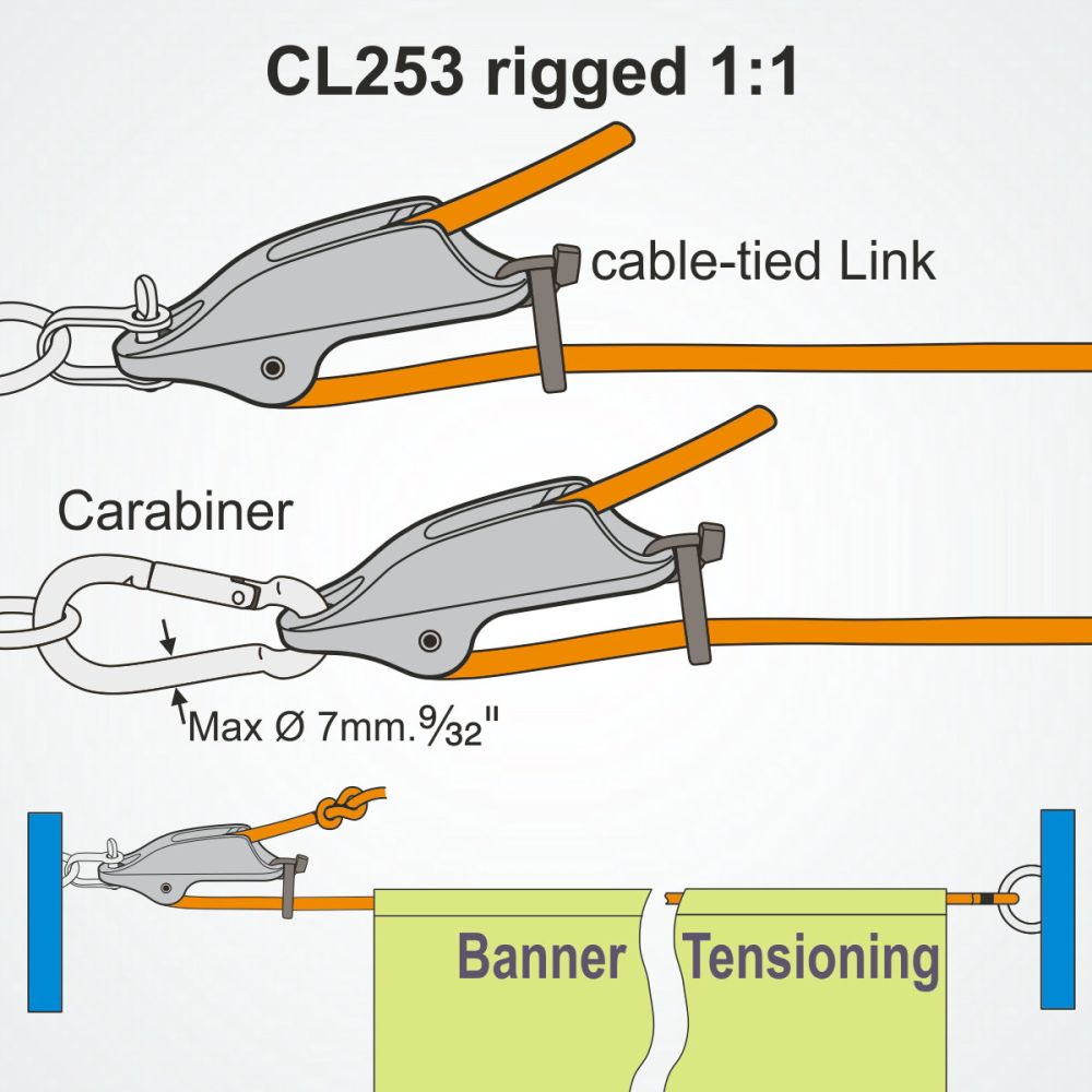 Clamcleat CL253 Trapeze & Vang Cleat - Image 6