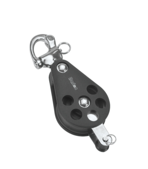 Barton Single Pulley Block with Snap Shackle with Becket, Size 6