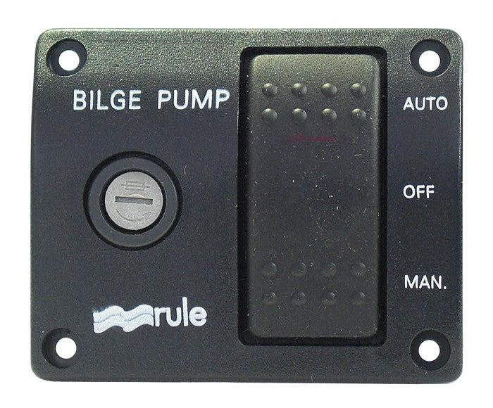 Rule 3-Way Bilge Pump Rocker Switch 24v