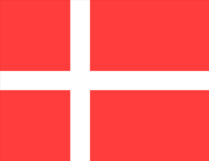 Denmark Courtesy Flag