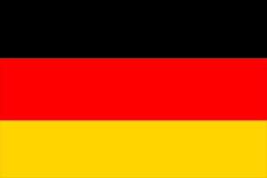 Germany Courtesy Flag