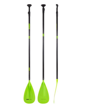 Jobe Fusion Stick - 3 Piece SUP Paddle - Lime Jobe SUP Paddle