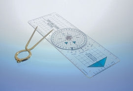 Portland Course Plotter & Dividers Kit for Navigation