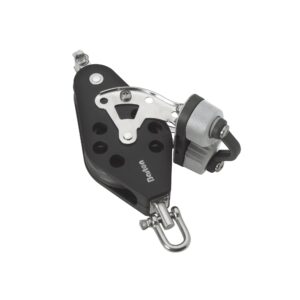 Barton Fiddle Block with Swivel & Becket & Cams, Size 5
