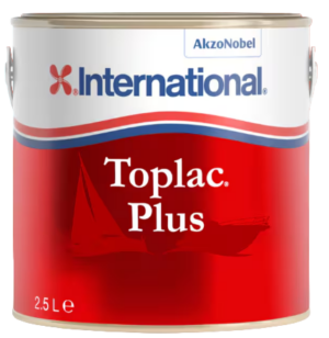 International Toplac Plus Boat Paint - 2.5 litre Snow White