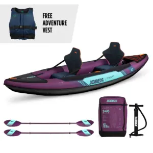 Jobe Croft Inflatable Kayak - Sunset Purple